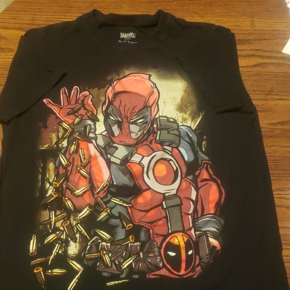 Marvel Other - 🍀3/$20🍀Deadpool Bullet Sprinkle Shirt